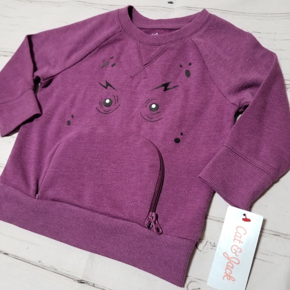 CAT & JACK Baby Halloween Pullover Sweatsh… - Picture 3 of 6
